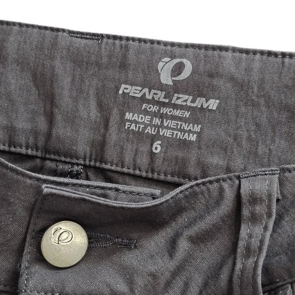 Pearl Izumi Womens Rove Pants Grey Size 6 Cycling Water Resistant Hiking Outdoor - Picture 5 of 12